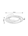 Rabalux Holize Плафон IP20 LED 50W 4000 71288 - 13