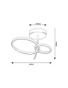 Rabalux Emilion Плафон IP20 LED 24W 4000 71296 - 13