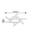 Rabalux Severine Плафон IP20 LED 40W 3000 71365 - 6