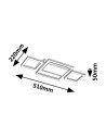 Rabalux Donya Плафон IP20 LED 24W 4000 71374 - 13