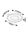 Rabalux Aranis Плафон IP20 LED 50W 3000 71377 - 7