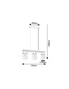 Rabalux Niylah Висящи осветителни тела IP20 E27 3x MAX 25W K 72083 - 10