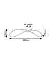 Rabalux Castiel Плафон IP20 LED 30W 3000 72116 - 13