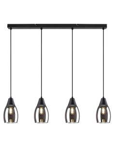 Rabalux Iari Висящи осветителни тела IP20 E27 4x MAX 15W K 72184 - Цена | LEDs4economy