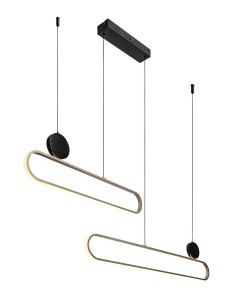 Rabalux Circado Висящи осветителни тела IP20 LED 48W 3000 72268 - Цена | LEDs4economy