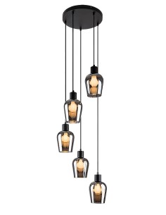 Rabalux Florian Висящи осветителни тела IP20 E27 5x MAX 40W K 72272 - Цена | LEDs4economy