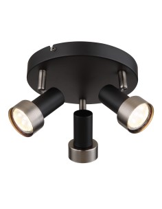 Rabalux Konrad Спот осветление IP20 GU10 3x MAX 50W K 73013 - Цена | LEDs4economy