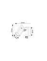 Rabalux Maximilian Аплик IP20 GU10 1X MAX 25W K 73043 - 12