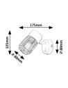Rabalux Venaro Спот осветление IP20 E14 1x MAX 15W K 73059 - 7