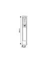 Rabalux Kolta Външни стоящи лампи IP44 E27 1x MAX 12W K 7387 - 10