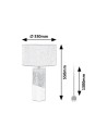 Rabalux Yelda Настолни лампи IP20 E27 1x MAX 40W K 74219 - 7