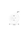 Rabalux Abel Декоративни лампи IP20 LED 0,54W 3000 76011 - 6