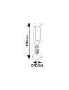 Rabalux Radko Сензорни лампи IP20 LED 0,8W 3000-6500K 76108 - 6