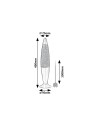 Rabalux Glitter2 Декоративни лампи IP20 LED 25W 3000 76113 - 13