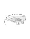 Rabalux Moselle Соларно осветление IP44 LED 4W 4000K 77014 - 13