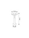Rabalux Alaska Соларно осветление IP44 LED 10W 4000K 77018 - 10