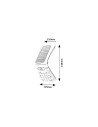 Rabalux Rogova Соларно осветление IP44 LED 4W 4000K 77022 - 9