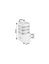 Rabalux Ankara Външно стенно осветление IP44 E27 1x MAX 12W K 77025 - 10