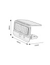 Rabalux Flaxton Соларно осветление IP54 LED 7W 4000K 77040 - 10