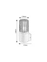 Rabalux Haren Външно стенно осветление IP54 E27 1x MAX 60W K 77083 - 12