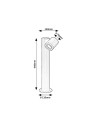 Rabalux Enol Външни стоящи лампи IP44 GU10 1x MAX 35W K 77112 - 13