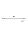 Rabalux Hanson Oсветителни тела за шкаф IP20 LED 8W 3000 78026 - 11