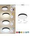 Rabalux Tartu Плафон IP44 LED 24W 2800-6000K 7898 - 13