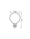 Rabalux Filament-LED LED крушки IP20 W 1800K 79027 - 4