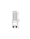 Rabalux SMD-LED LED крушки IP20 W 4000K 79120 - 2
