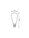 Rabalux Filament-LED LED филаменти IP20 W 4000K 79154 - 7