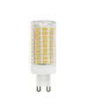 Rabalux SMD LED крушка, бял/прозрачен керамичен/пластмасов източник на светлина, G9, 9W, 1120lm, 4000K, ъгъл на лъча: 300°, H6,6