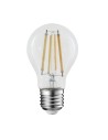 Rabalux LED крушка филамент, прозрачна, жълт филамент, E27 A60, 12W, 1521lm, 3000K, ъгъл на лъча: 360°, В 10,5 см, Д 6 см, димир