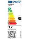 Rabalux LED крушка филамент, прозрачна, жълт филамент, E27 A60, 12W, 1521lm, 3000K, ъгъл на лъча: 360°, В 10,5 см, Д 6 см, димир - 3