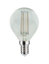 Rabalux LED крушка филамент, прозрачна, бял филамент, E14 G45, 6W, 800lm, 4000K, ъгъл на лъча: 360°, H7,8cm, D4,5cm, работна тем