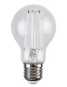 Rabalux LED крушка филамент, прозрачна, бял филамент, E27 A60, 7W, 806lm, 3000K, ъгъл на лъча: 360°, H10,5cm, D6cm, работна темп