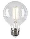 Rabalux LED крушка филамент, прозрачна, бял филамент, E27 G95, 7W, 806lm, 3000K, ъгъл на лъча: 360°, H13,8cm, D9,5cm, работна те - 2