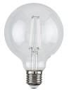 Rabalux LED крушка филамент, прозрачна, бял филамент, E27 G95, 7W, 806lm, 4000K, ъгъл на лъча: 360°, H13,8cm, D9,5cm, работна те