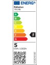 Rabalux SMD LED крушка, бяла, E27 G45, 5W, 500lm, 3000K, ъгъл на лъча: 180°, H7cm, D4,5cm, работна темп.: -20°C40°C, IP20, Клас - 3