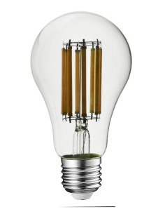 Rabalux LED крушка филамент, прозрачна, E27 A70, 18W, 2452lm, 3000K, ъгъл на лъча: 360°, H12,5cm, D7cm, работна темп.: -20°C40°C