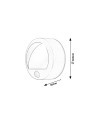 Rabalux Amarillo Външно стенно осветление IP44 LED 1,5W 3000K 7980 - 8
