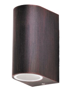 Rabalux Chile Външно стенно осветление IP44 GU10 2x MAX 35W K 8019 - Цена | LEDs4economy