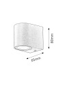 Rabalux Chile Външно стенно осветление IP44 GU10 1x MAX 35W K 8029 - 4