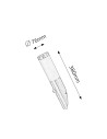 Rabalux Inox torch Външно стенно осветление IP44 E27 1x MAX 25W K 8266 - 8