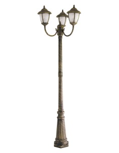 Rabalux Madrid Външни стоящи лампи IP43 E27 3x MAX 60W K 8379 - Цена | LEDs4economy