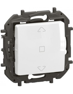 Legrand Бутон за щори цвят Бял Niloe New NP2611WH - Цена | LEDs4economy