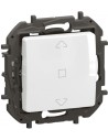 Legrand Бутон за щори цвят Бял Niloe New NP2611WH - Цена | LEDs4economy