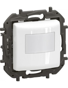 Legrand Датчик за движение PIR, 170°, обхват 8m @ h1.2m, LED ≤ 100W, без неутрала, цвят Бял Niloe New NP2512WH - Цена | LEDs4eco