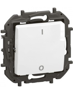 Legrand Двуполюсен ключ 16A цвят Бял Niloe New NP2113WH - Цена | LEDs4economy