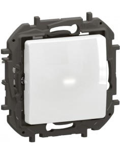 Legrand Димер бутонен R5-150W LED1-150VA, изисква неутрала, цвят Бял Niloe New NP2410WH - Цена | LEDs4economy