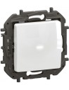 Legrand Димер бутонен R5-150W LED1-150VA, изисква неутрала, цвят Бял Niloe New NP2410WH - Цена | LEDs4economy